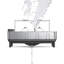 simplehuman Kitchen Dish Drying Rack with Swivel Spout, Fingerprint-Proof Stainless Steel Frame-92586004