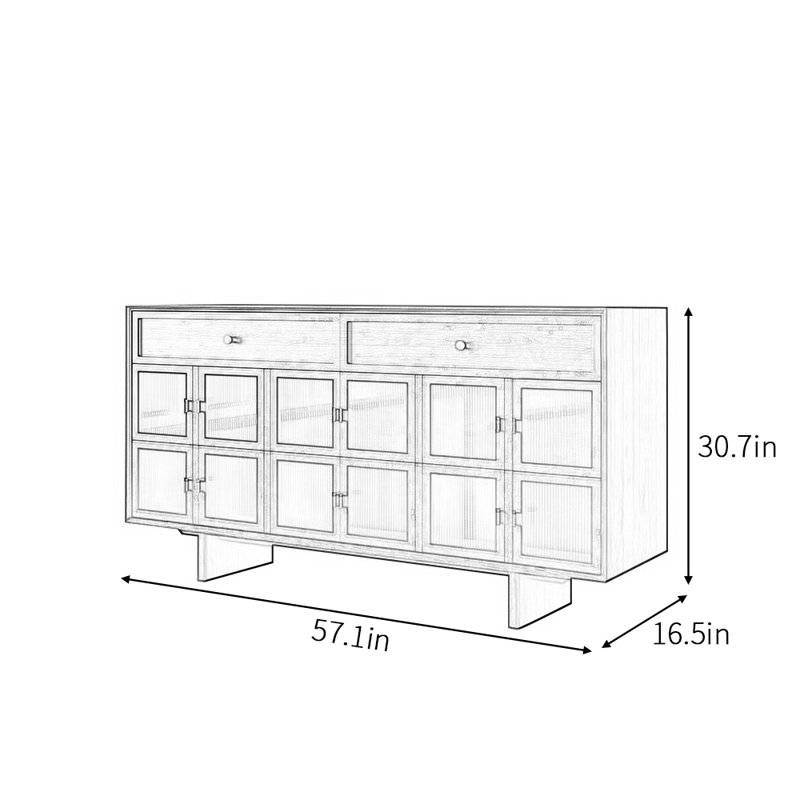 Buffet de luxe américain