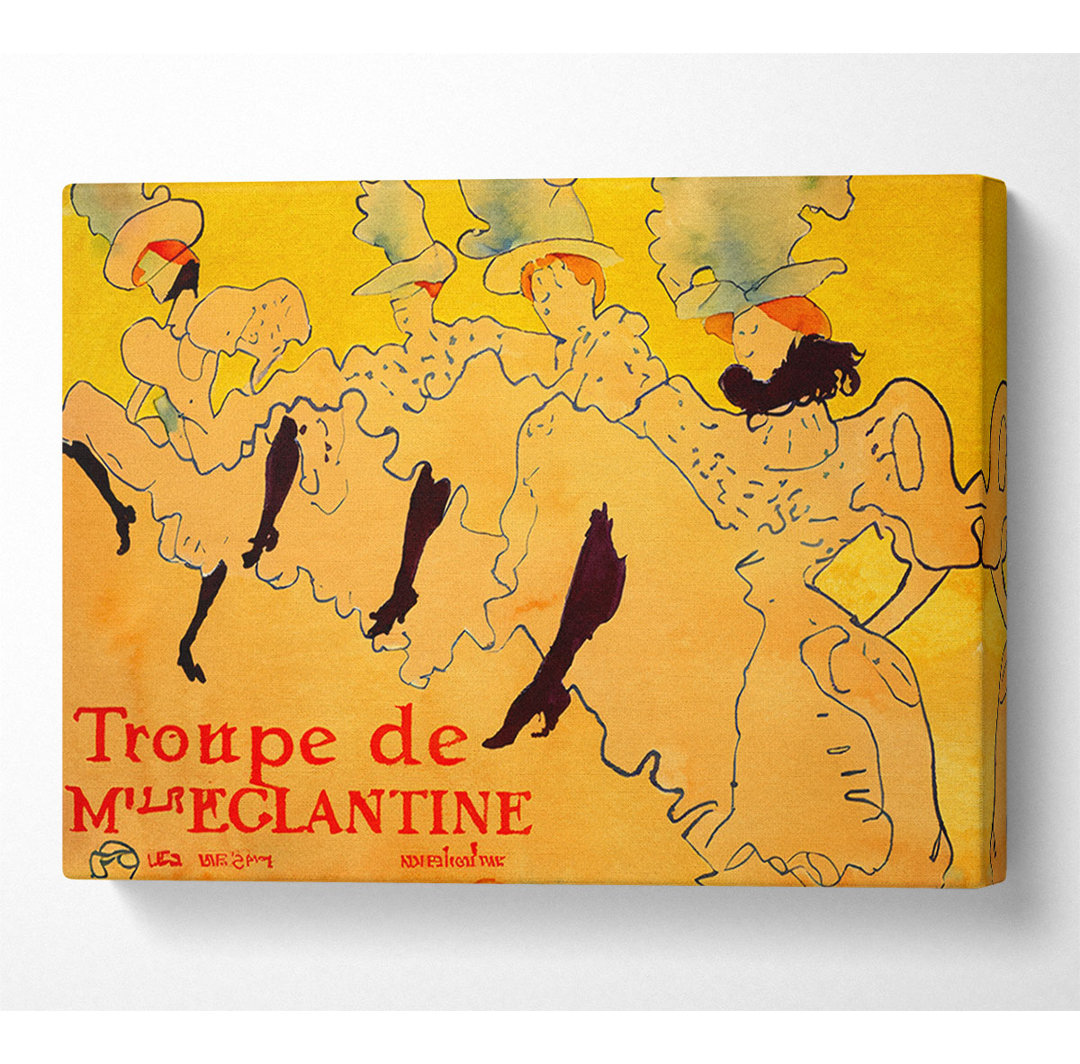 Toulouse Lautrec Mlles Eglantines 2 - Wrapped Canvas Art Prints