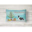  Coussin intérieur / extérieur English Springer Spaniel Christmas