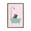 Hippopotame dans une baignoire, art encadré-49839962-49839965
