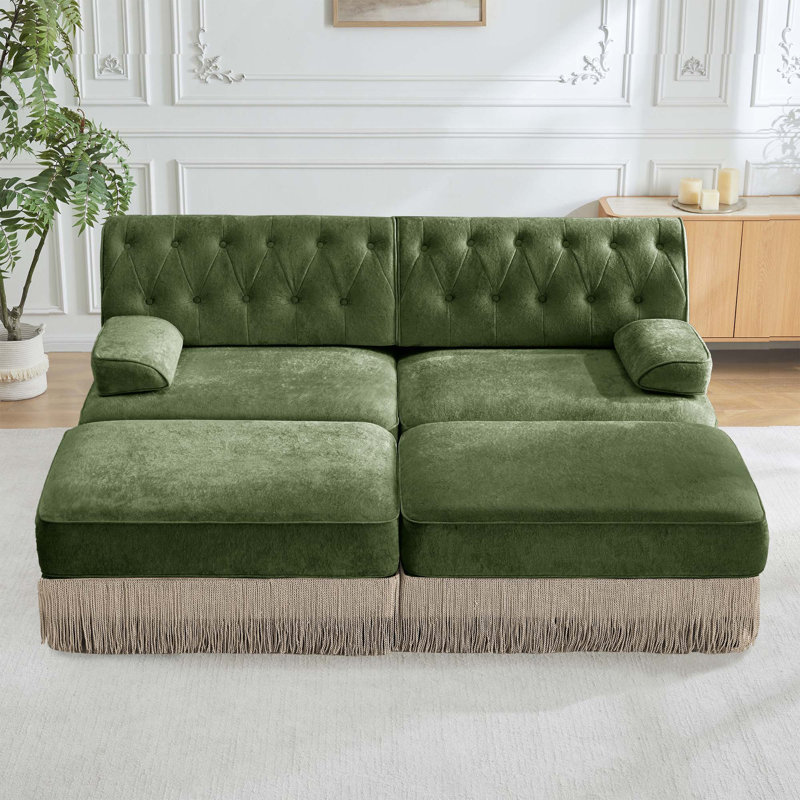 Canapé Chesterfield, Green