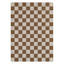 Tapis multicolore à carreaux lavable avec envers antidérapant-168933856-168933870