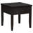 Hayu 1-Drawer Square End Table Distressed Java