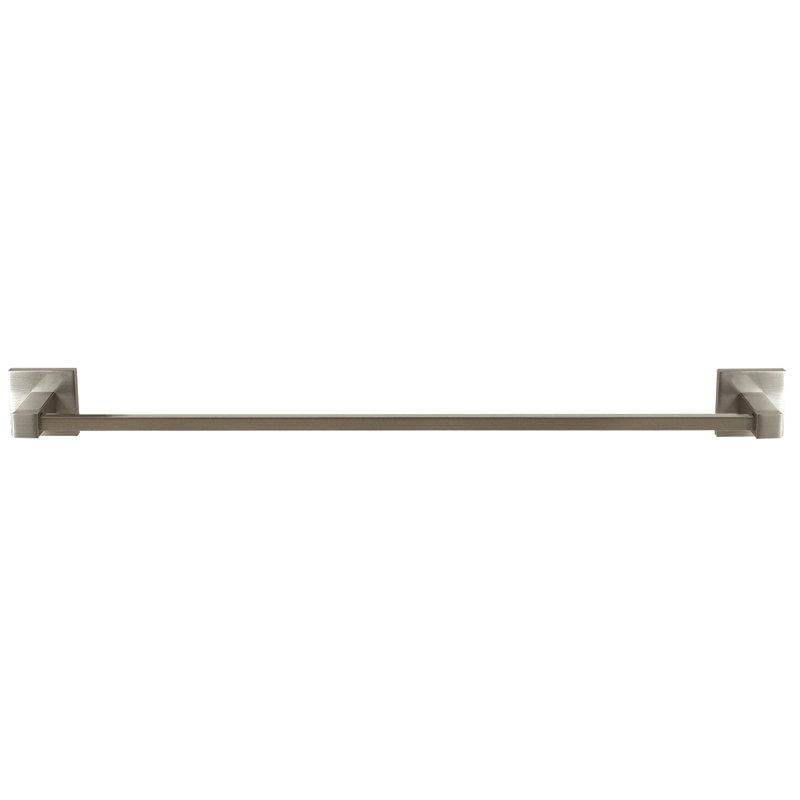 Towel Bar, Satin Nickel,  2" H x 31.875" L x 2.25" D