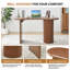Curved Writing Desk-741706956