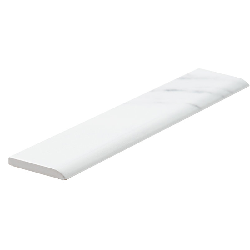 Tmolus 2'' x 10'' Polished Ceramic Bullnose