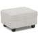 Soft Imitation Wool Plush Storage Ottoman Part E Module For Modular Sofa