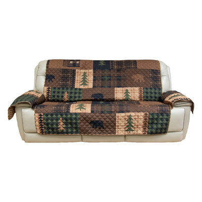 Your Lifestyle by Donna Sharp Brown Bear Cabin Sofa Cover