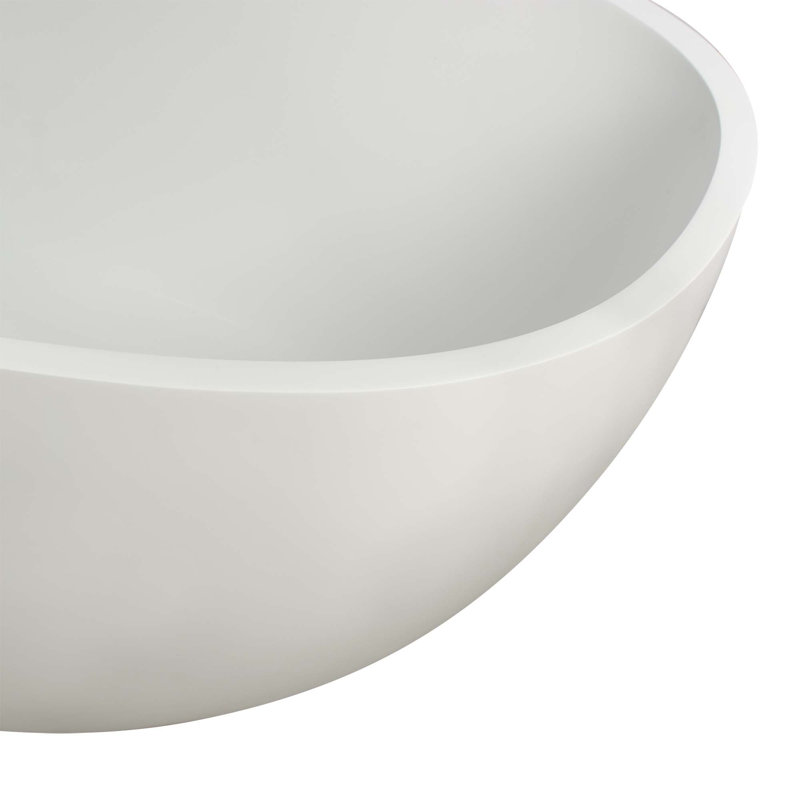 Baignoire de trempage autoportante 65,2 po pour salle de bain