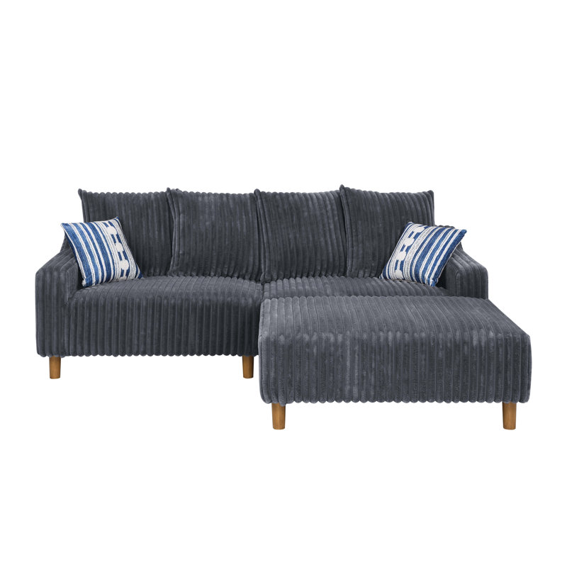 Canapé et chaise rembourrés 3 pièces Madburn