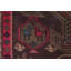 Tapis unique brun de 3 pi 6 po x 9 pi 8 po