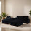 Canapé modulaire 127,12 po avec 3 repose-pieds et canapé-lit modulaire en L 7 places-854981402
