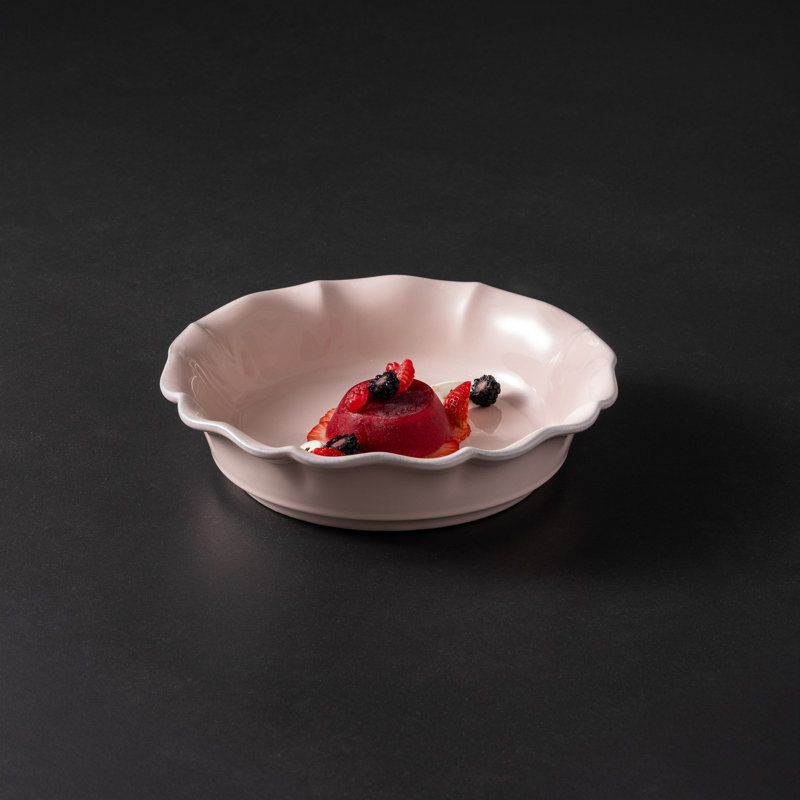 Rosa Stoneware Pasta Dish, Rose