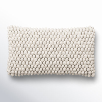 Wool Lumbar Pillow Cover
