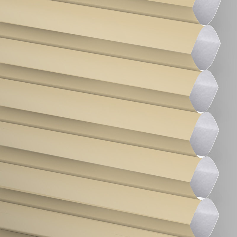 Store alvéolaire sans chaîne, L 53 po x L 48 po, Beige