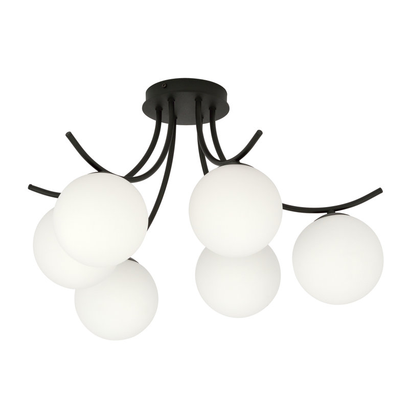 Abdimajid 6 - Light Sputnik Chandelier, White