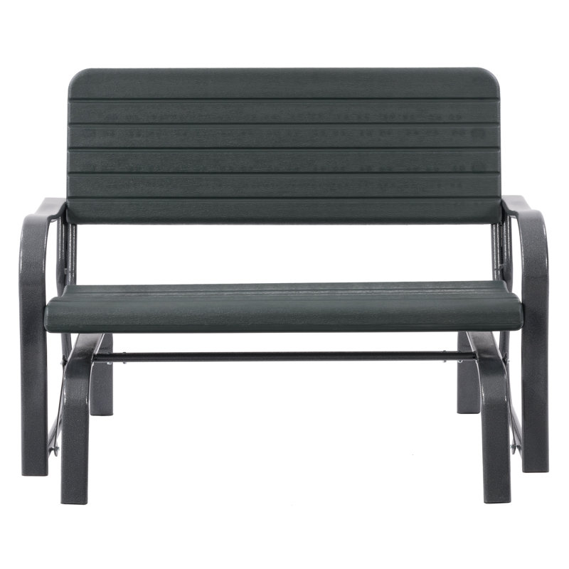 Banc extérieur en métal Jeramya