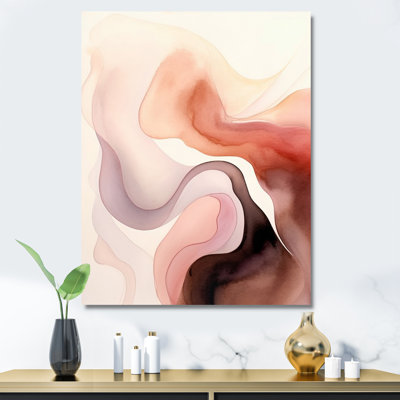 «Distant Clouds Cinnamon Infusion», impression sur toile