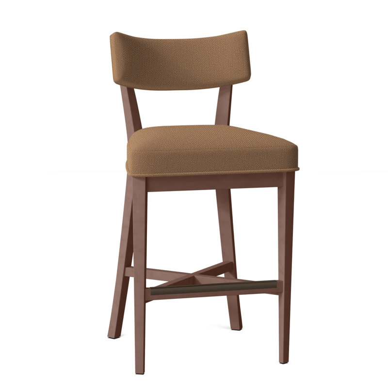 Tabouret de bar 29,5 po Juliet, Noyer, Perigold page ambre, Tabouret de comptoir (siège d'une hauteur de 25,5