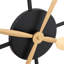 Beaver Creek Metal Wall Clock-55435638