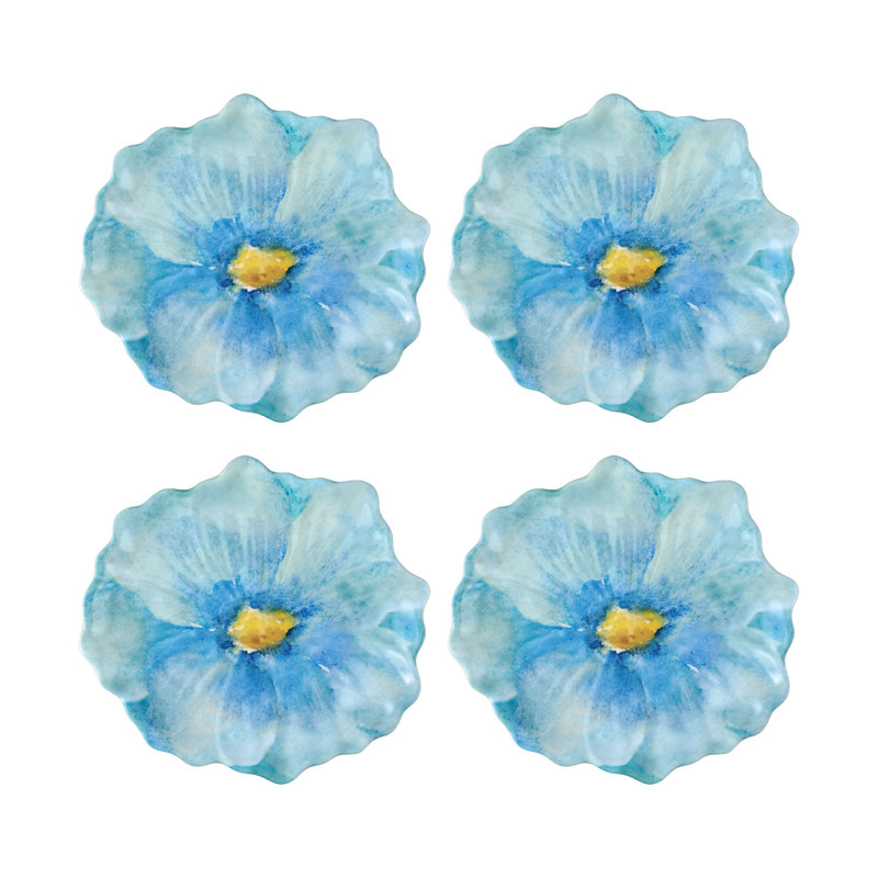 Lavender, 7 1/2" Plate S12, Sky Blue