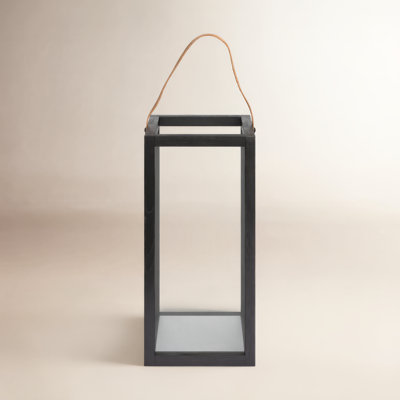 Wood Lantern Candle Holder