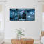 "Space Port", planétarium, art mural, toile tendue, reproduction d'art sur toile-778365641