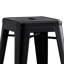 Tabouret de bar et de comptoir en métal de style champêtre rustique Kendraya-48735756-48735759-24030453