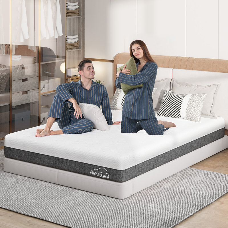 Rattrix Memory Foam Mattress, Double
