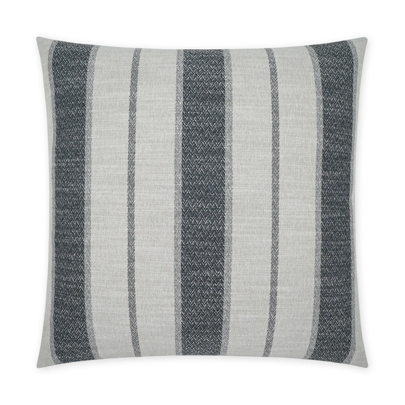 Sconset Pillow Cover & Insert, Stormy, Square 22"