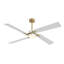 Ventilateur de plafond à 4 pales avec lumière DEL et télécommande Kyliegh-511506475-511506479-528982584