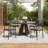 47" Round Dining Table for 4-7 - Wood Top & Metal Base-575492593