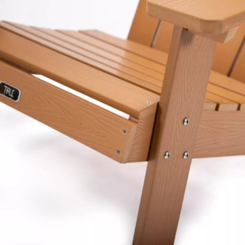 Outdoor Adirondack Chair, Brown