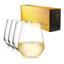 Ensemble de 18 tasses de vin sans pied Signature Greenwich Libbey Signature