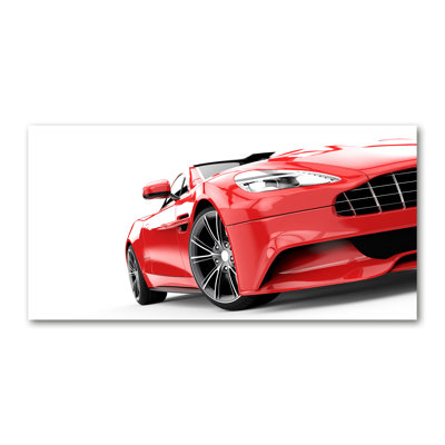 Sports Car - Wrapped Canvas Print