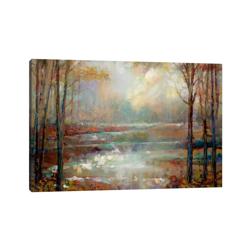Magical Spring by Ruane Manning - Wrapped Canvas Rectangle Print, 20.32 cm H x 30.48 cm W, Wrapped Canvas