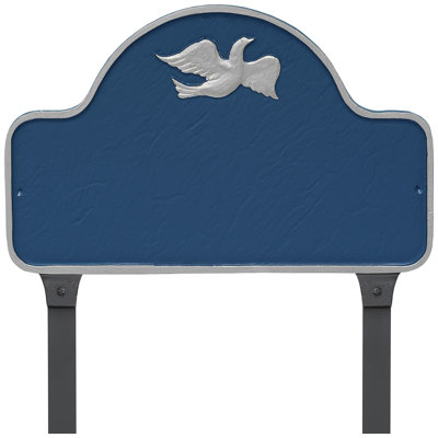 Plaque d'adresse avec colonnettes Dove Arch