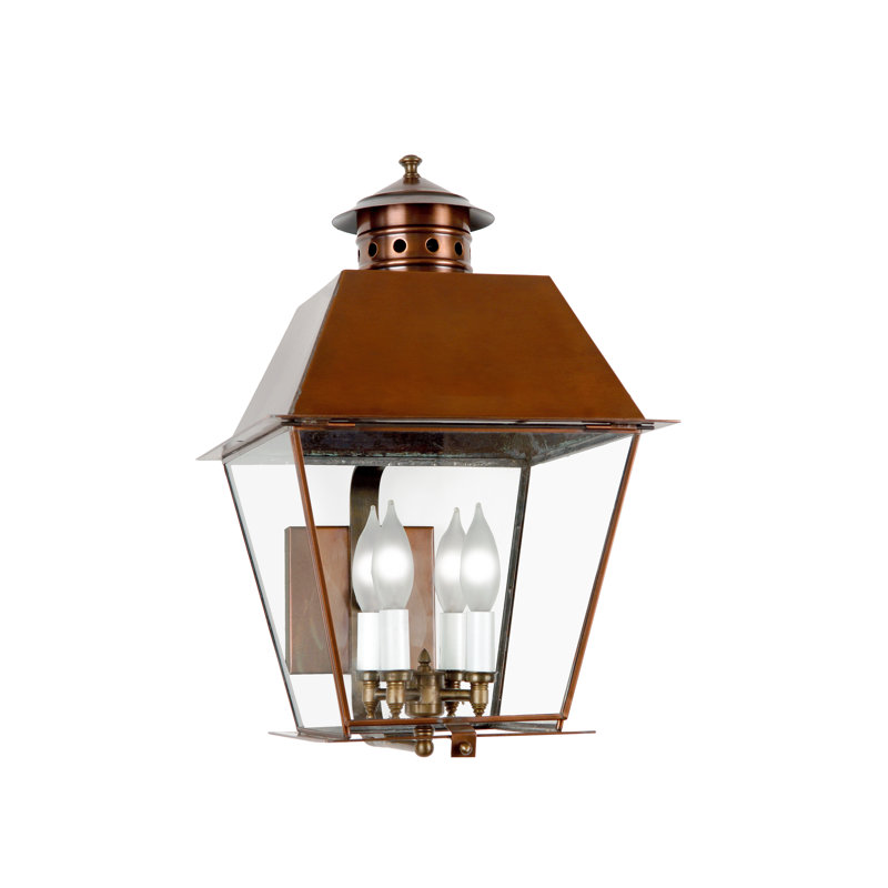 4 - Light Outdoor Wall Lantern
