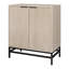 Annali Steel 2 - Door Square Accent Cabinet-208726796
