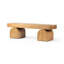 Francois 60" Solid Wood Bench