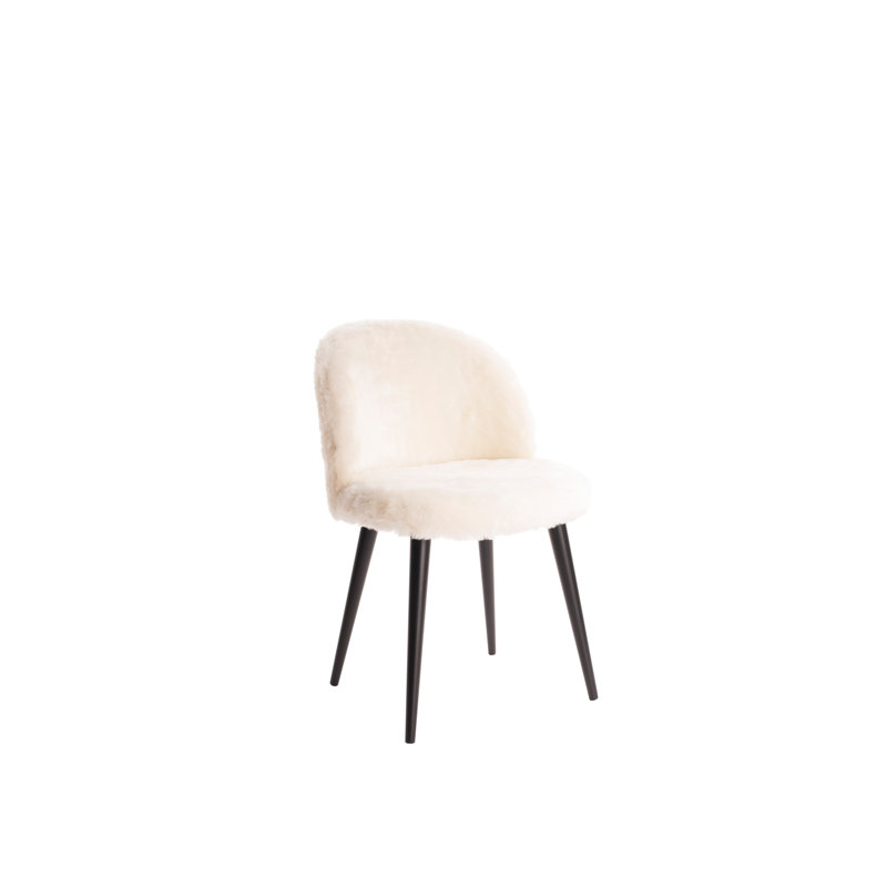 Fauteuil d'appoint Elle Decor, Crème