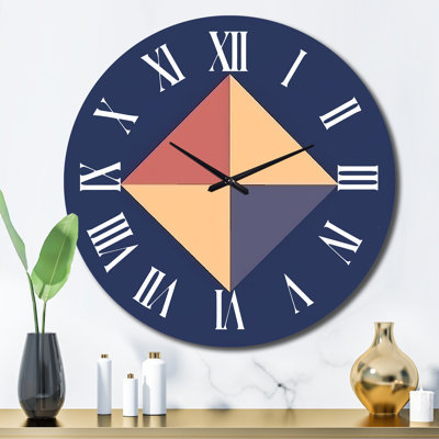 Horloge murale rétro