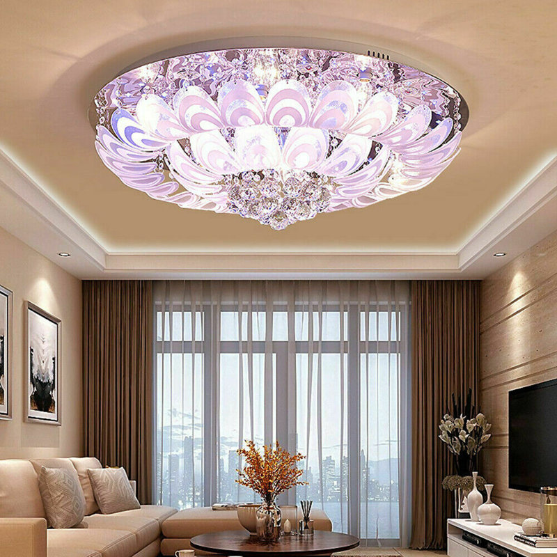 Zarrukh Crystal LED Flush Mount