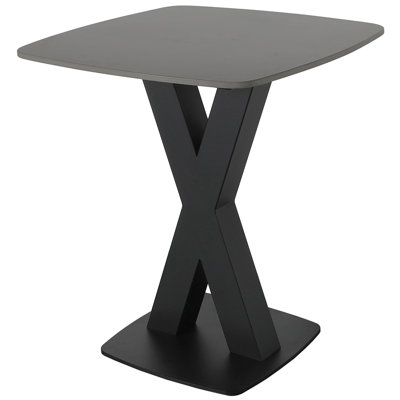 Deptula Lamp Side Table - In Grey