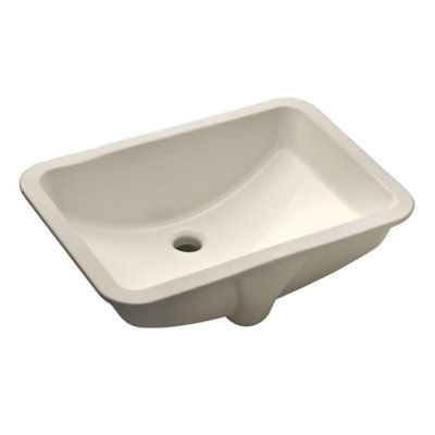 Rectangular Undermount Bathroom Sink