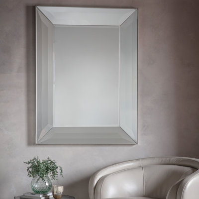 Lennon Wood Flat Mirror