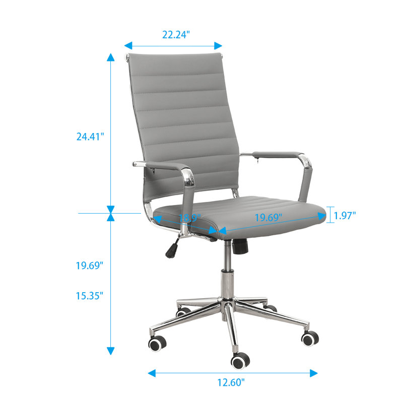 Fauteuil de conférence Yumi, Blanc