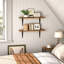 Tablettes murales flottantes