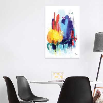 Saturate 1 Piece Wall Art on Canvas